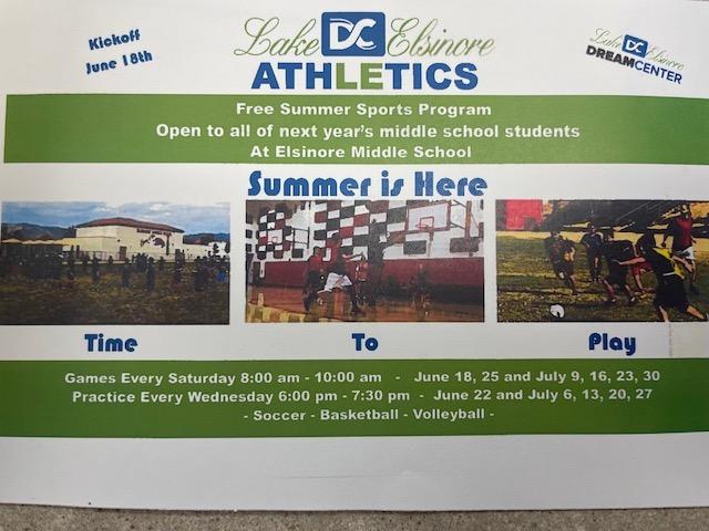 Summer athletics program